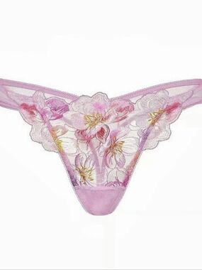 Victoria's Secret Embroidery Thong Panty